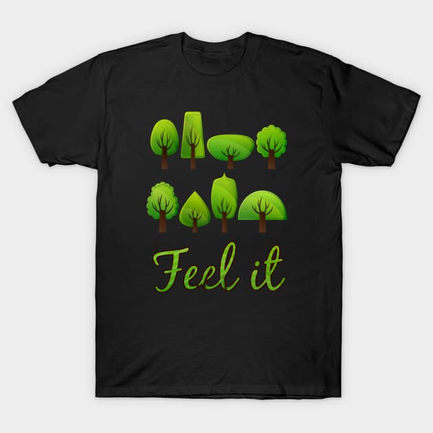 Nature wild tree design T-Shirt by Teeboom St